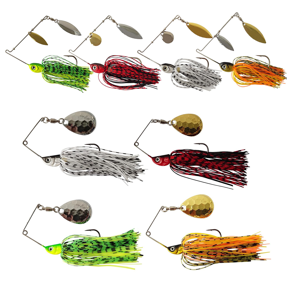 Fishing Lure Buzzbait - Eupheng Spinner Bait Spoon Wire Bait