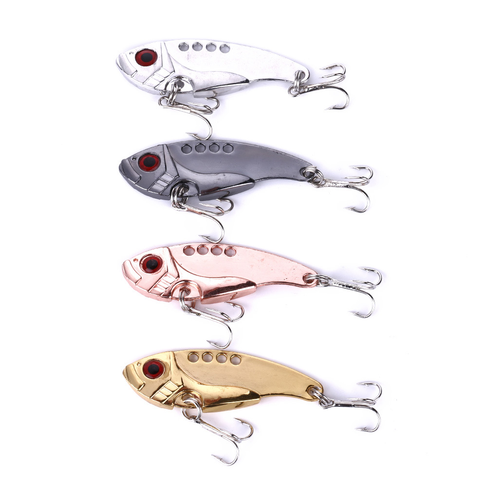 Fishing Lure Buzzbait - 1Pcs Metal VIB Lures 3g/7g/11g 3D