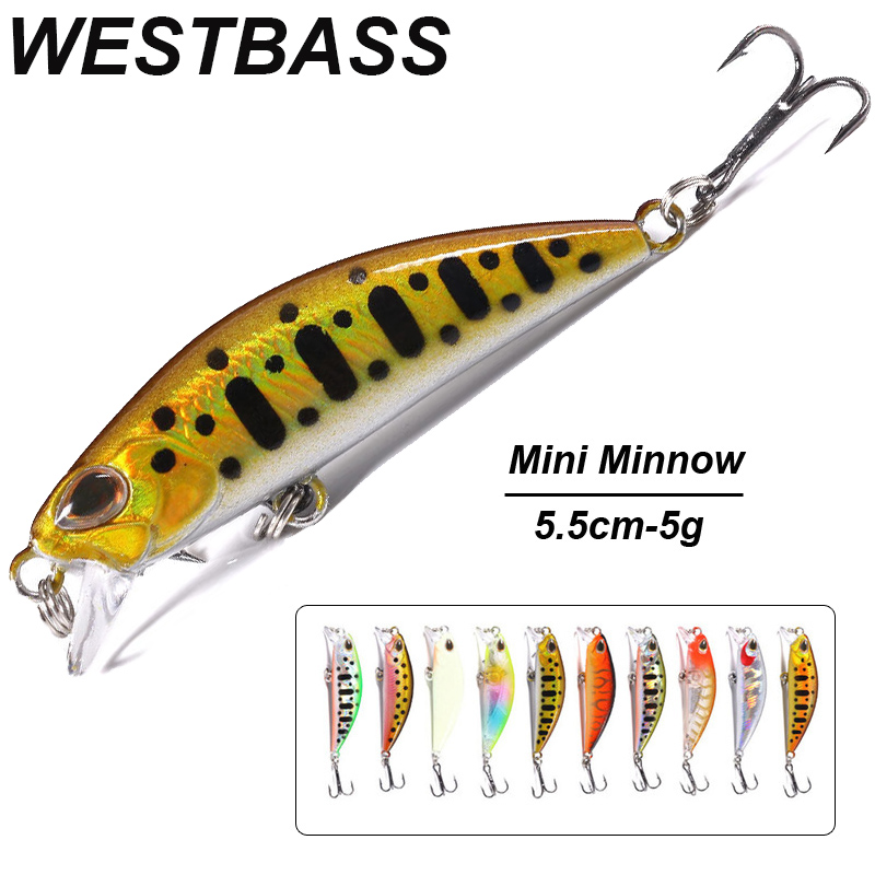 WESTBASS 1PX Micro Minnow Lure – Fishing Lure Jerkbait Bewertung und Preis