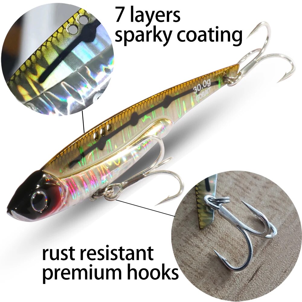 GOBAIT VIB Fishing Lure 20g 25 – Fishing Lure Blade Bait Bewertung und Preis