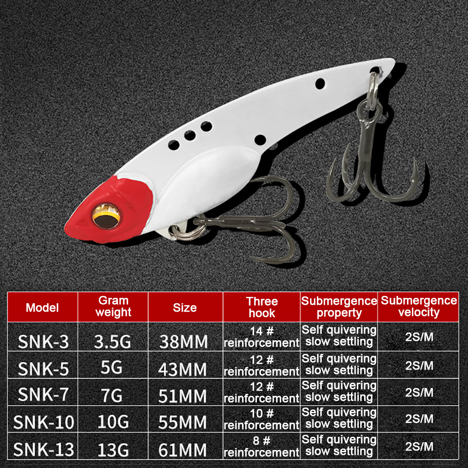 GOBYGO 3.5G-13G Metal VIB Fish – Fishing Lure Swimbait Bewertung und Preis