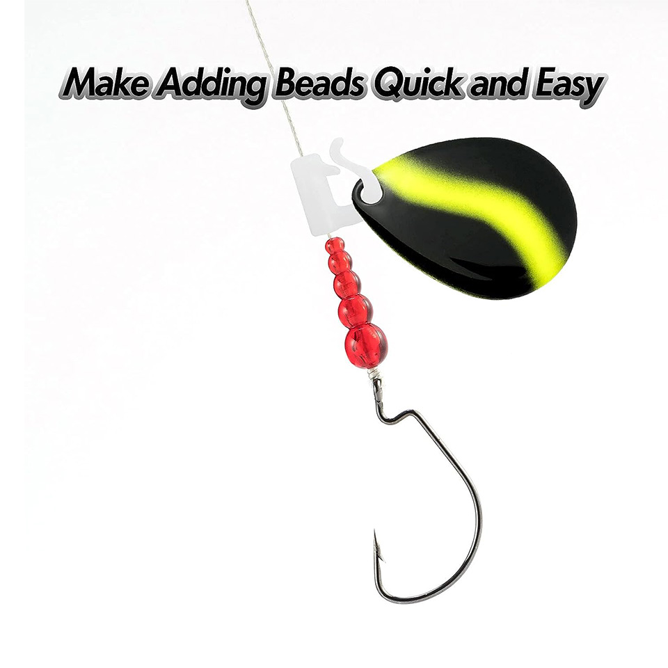 50PCS Stacked Fishing Beads Tr – Fishing Lure Spinner Bewertung und Preis