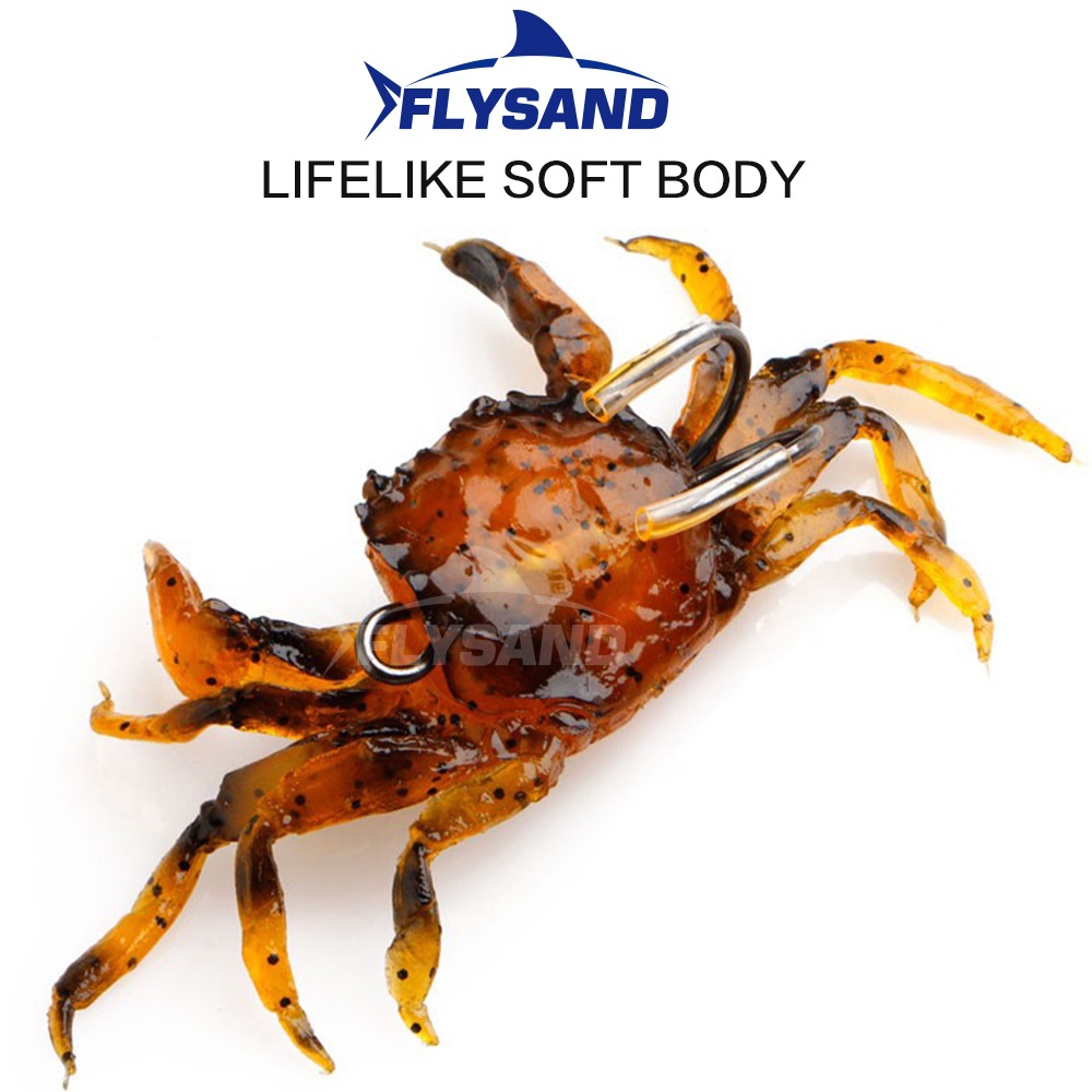 FLYSAND Bionic Crab Silicone S – Fishing Lure Soft Plastic Bewertung und Preis