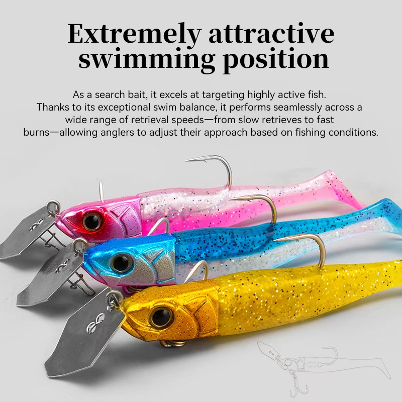 TSURINOYA FLUTTER 110mm 32g Lo – Fishing Lure Blade Bait Bewertung und Preis