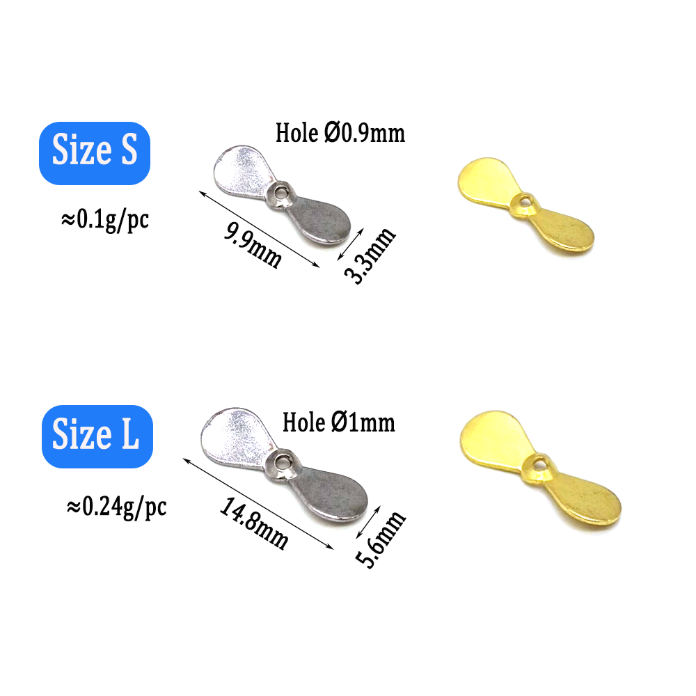 Wifreo 40pcs Turbo Propeller S – Fishing Lure Blade Bait Bewertung und Preis