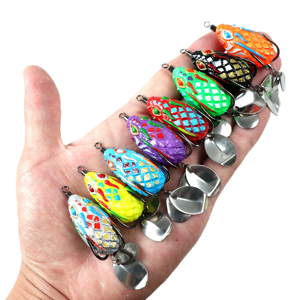 4cm/5.8g 1pc/8pcs Thai Style T – Fishing Lure Blade Bait Bewertung und Preis
