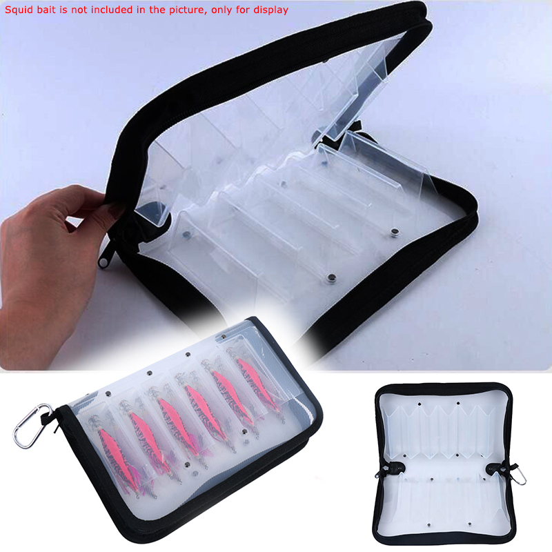 Plastic Transparent Visual Squ – Fishing Lure Jig Bewertung und Preis