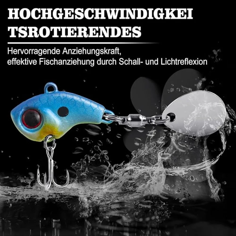 Goture 6g/10g Fishing Lure 3D  – Fishing Lure Blade Bait Bewertung und Preis