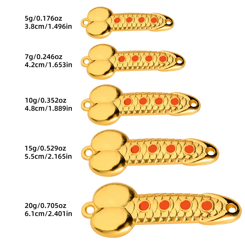 Metal Spoon Penis Shape Fishin – Fishing Lure Spinnerbait Bewertung und Preis
