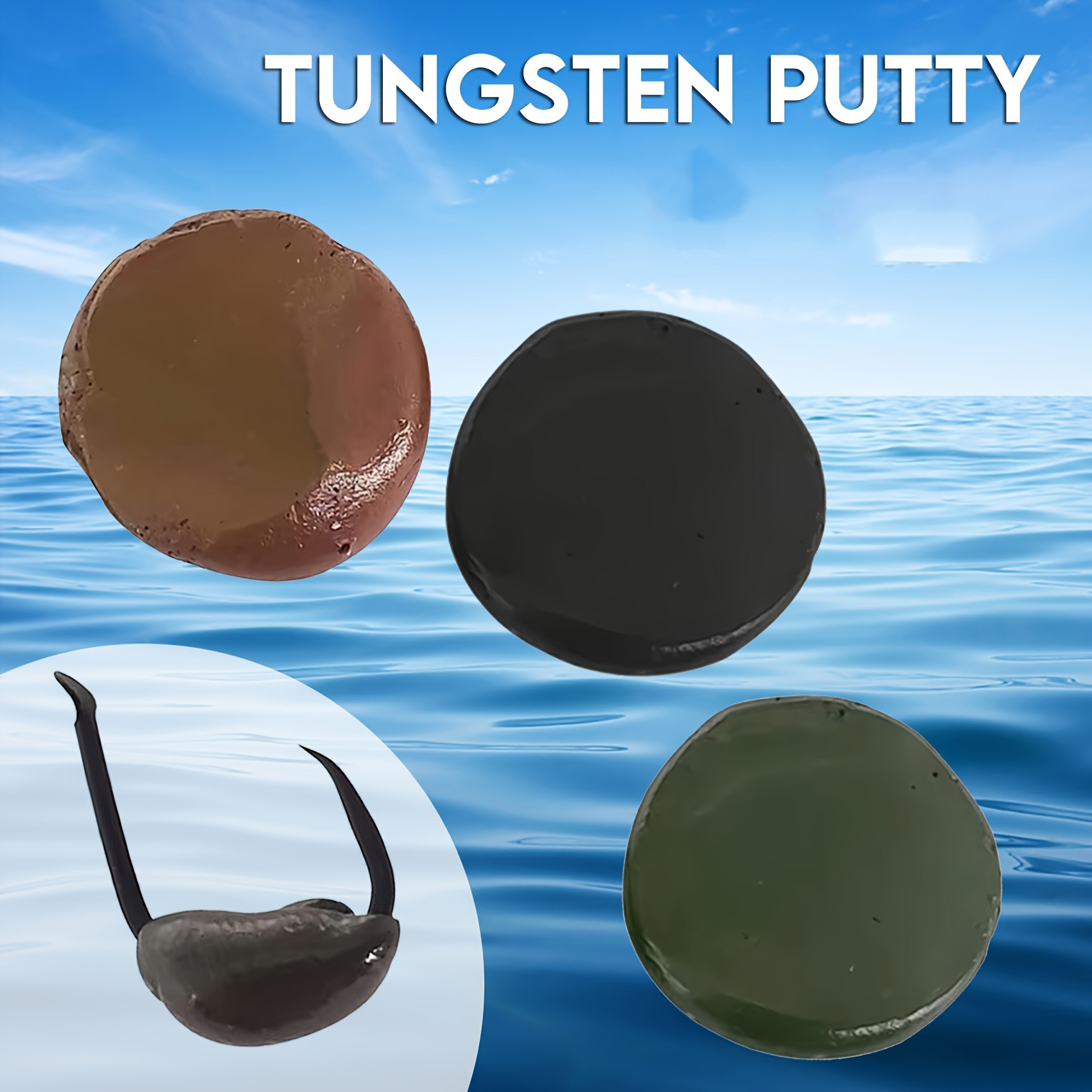Tungsten Putty 0.5oz(15g) Tika – Fishing Lure Accessories Bewertung und Preis