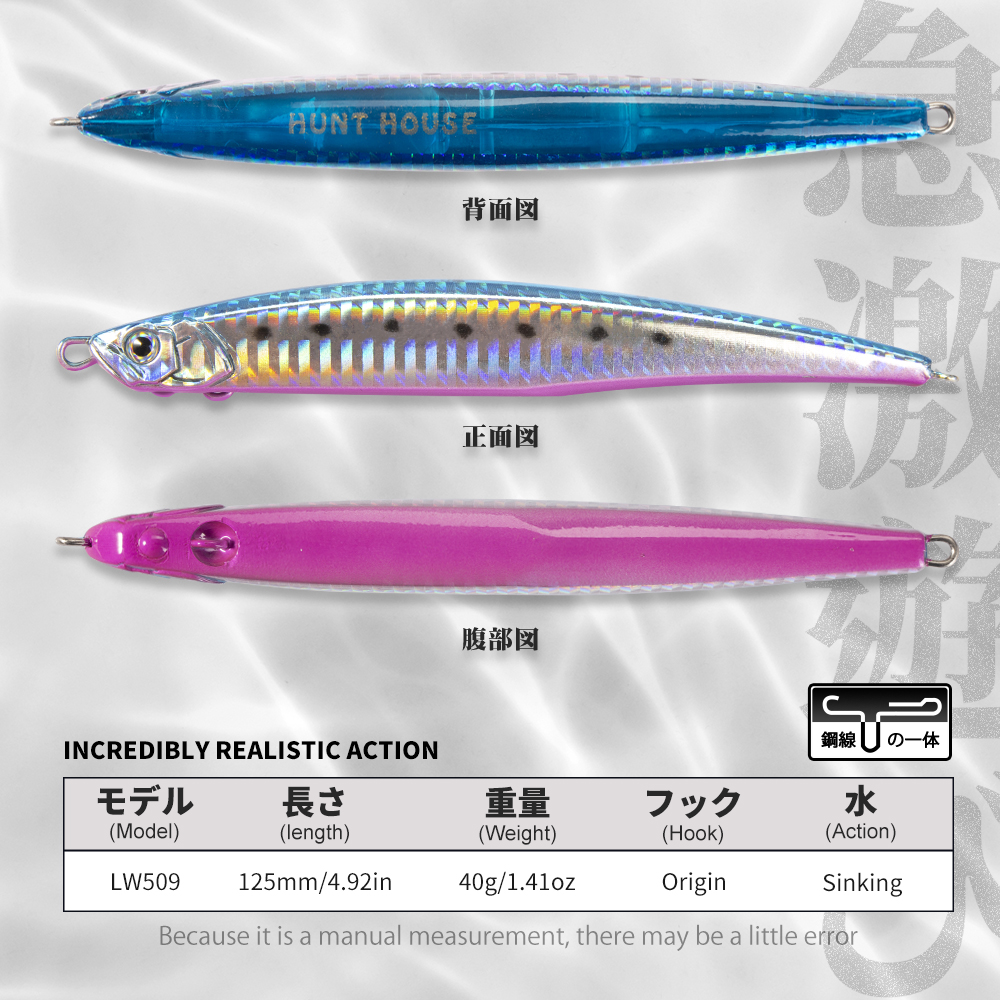 Hunthouse fishing Press heavy  – Fishing Lure Jerkbait Bewertung und Preis