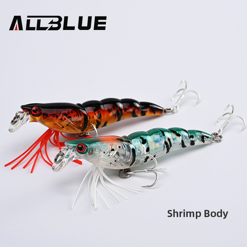 ALLBLUE 3D Flash Shrimp 70mm 7 – Fishing Lure Buzzbait Bewertung und Preis