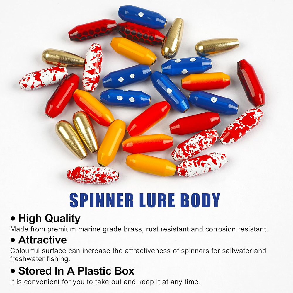 10pcs Fishing Brass Spinner Lu – Fishing Lure Spinnerbait Bewertung und Preis
