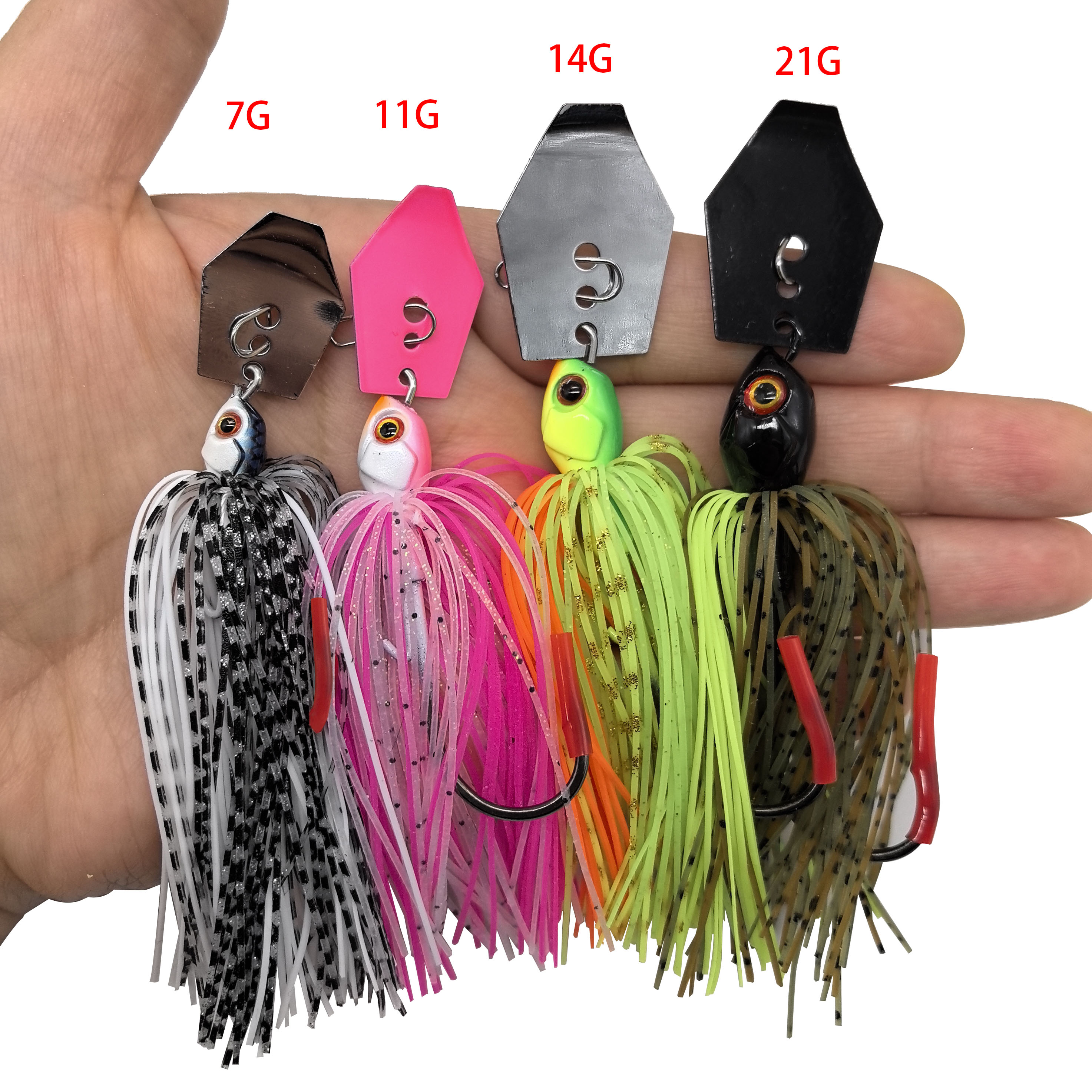 Mycena 7G/9G/11G/14G/21G fishi – Fishing Lure Buzzbait Bewertung und Preis