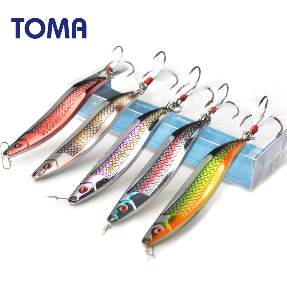 TOMA Metal Zinc Spoon Fishing  – Fishing Lure Crankbait Bewertung und Preis