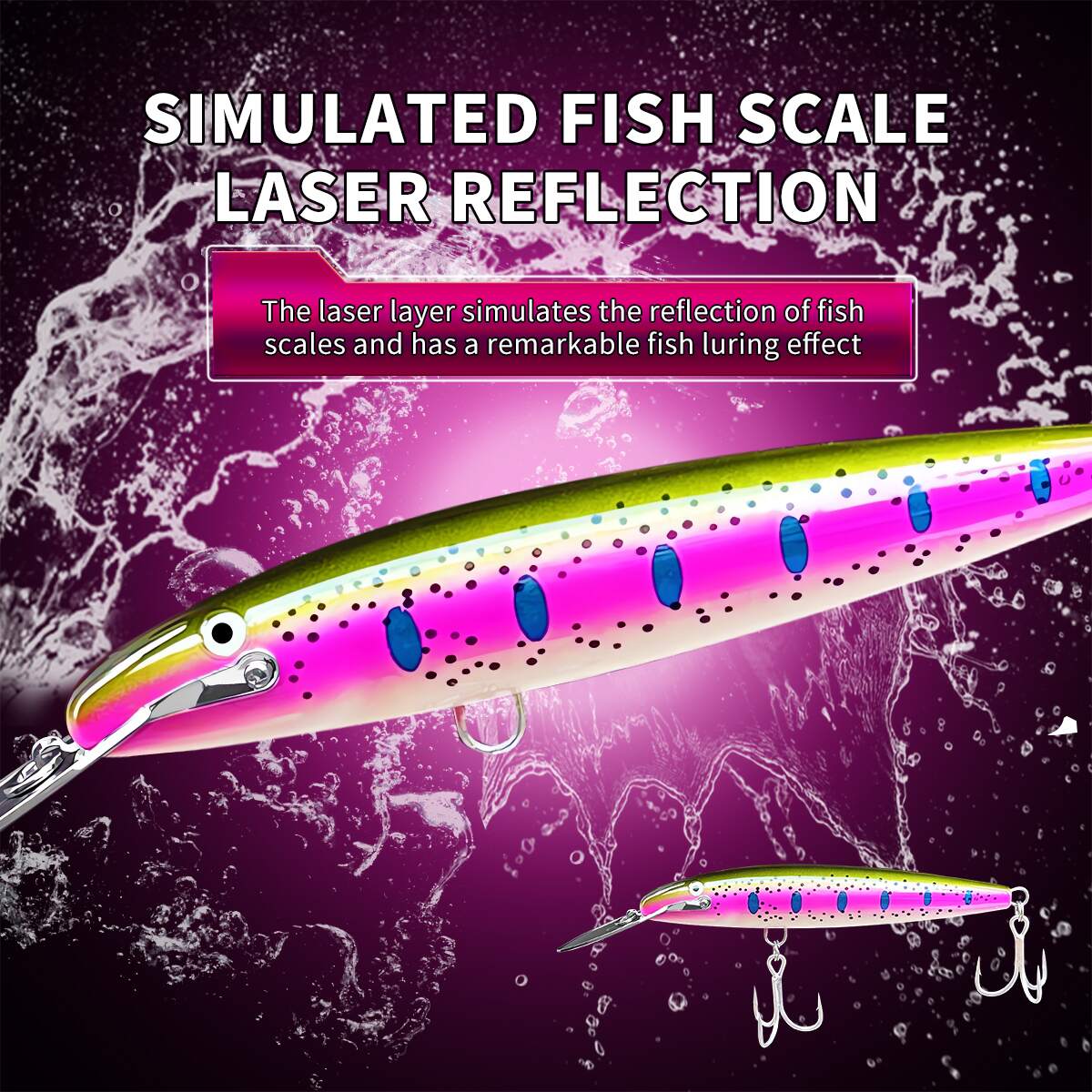 BASSKING Sinking Minnow Bait 1 – Fishing Lure Jerkbait Bewertung und Preis