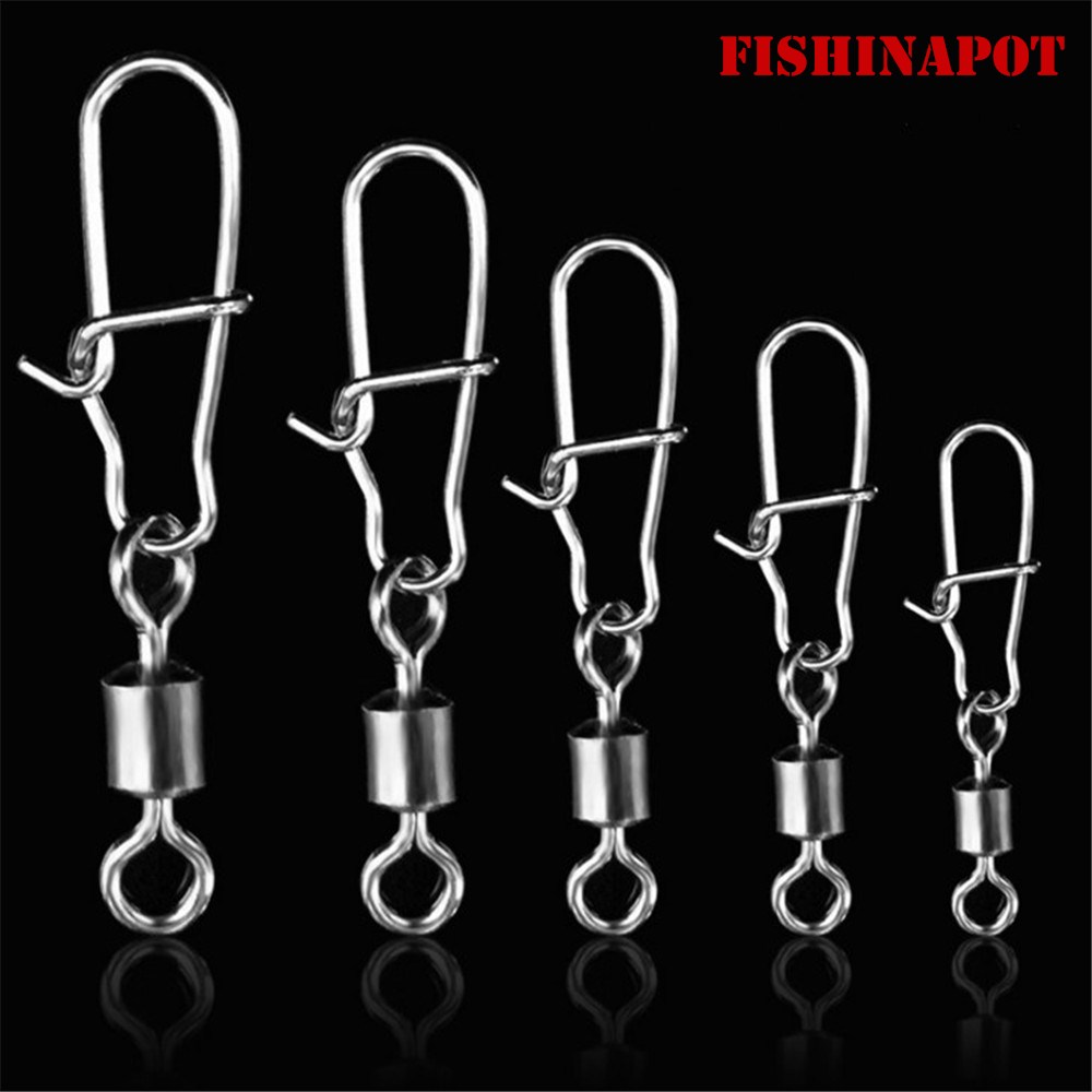 FISHINAPOT 30pcs/lot 2#-10# St – Fishing Lure Spinner Bewertung und Preis