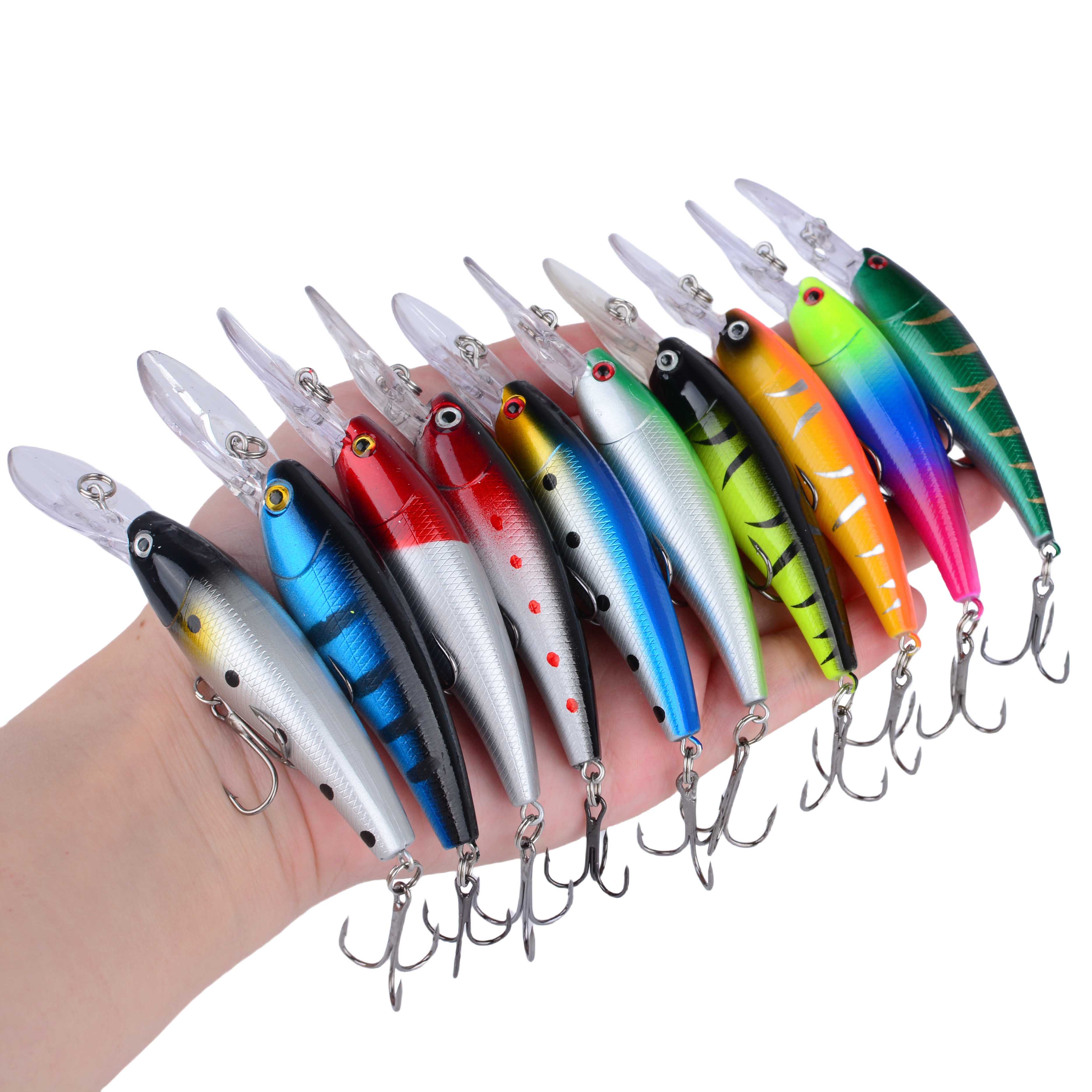 1Pc Floating Minnow Fishing Lu – Fishing Lure Jerkbait Bewertung und Preis