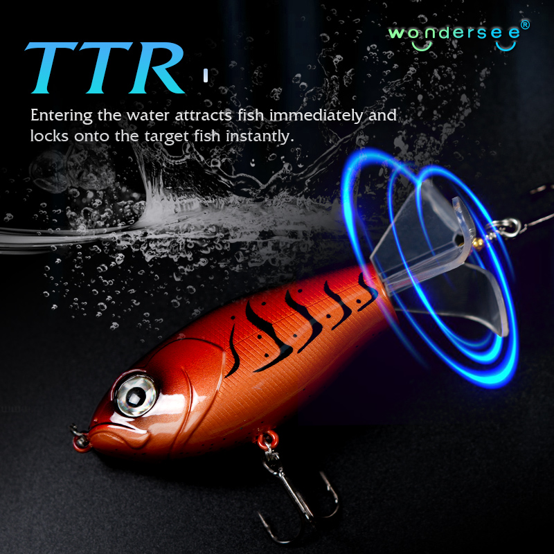 Wondersee 3-Blade Topwater Fis – Fishing Lure Blade Bait Bewertung und Preis