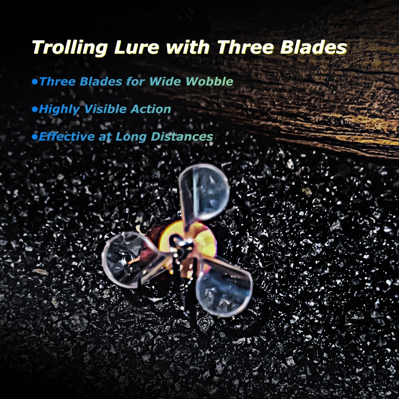 Wondersee 3-Blade Topwater Fis – Fishing Lure Blade Bait Bewertung und Preis