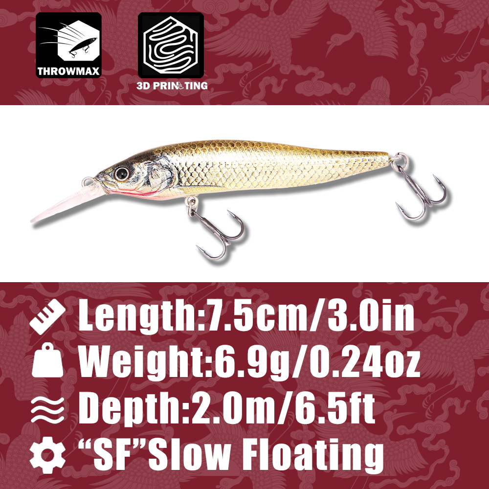 B&U Fishing Lure Max 2.0m Slow – Fishing Lure Jerkbait Bewertung und Preis