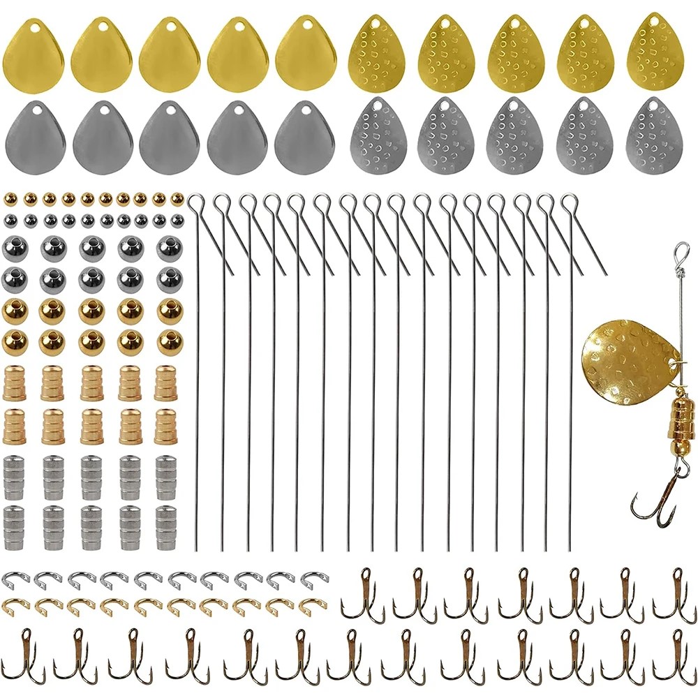 140Pcs Fishing Lures Making Ki – Fishing Lure Blade Bait Bewertung und Preis