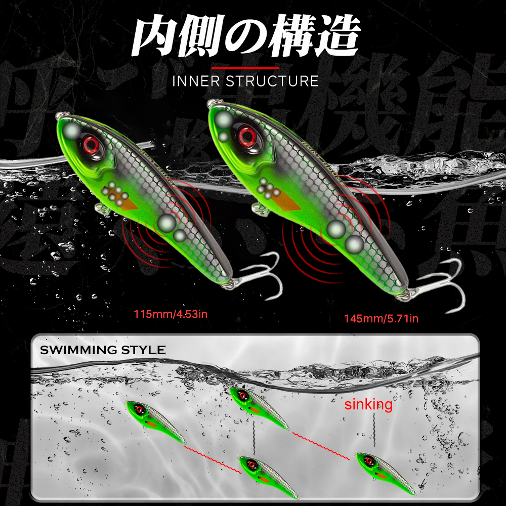 Hunthouse Jerkbait Musky Buste – Fishing Lure Jerkbait Bewertung und Preis