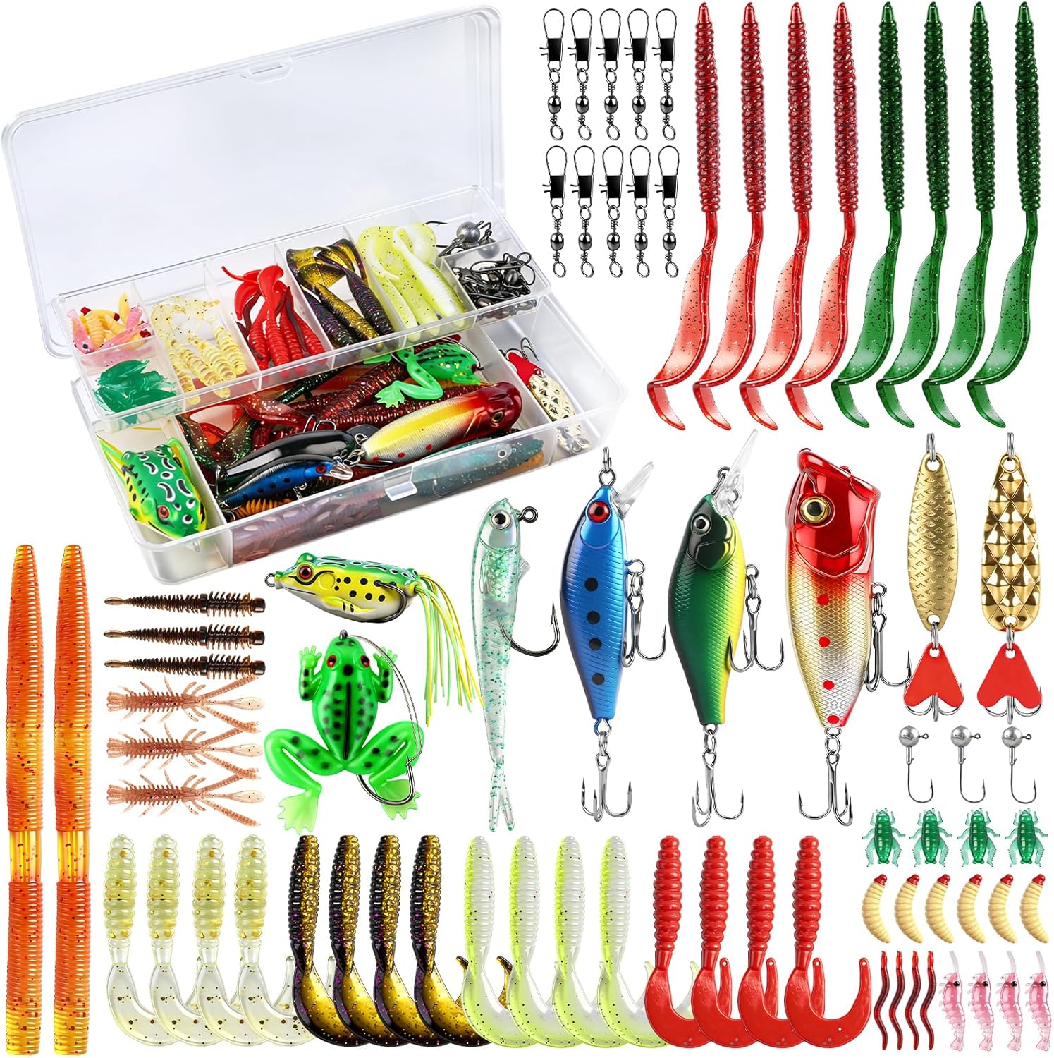 71Pcs Fishing Lures Kit with T – Fishing Lure Crankbait Bewertung und Preis