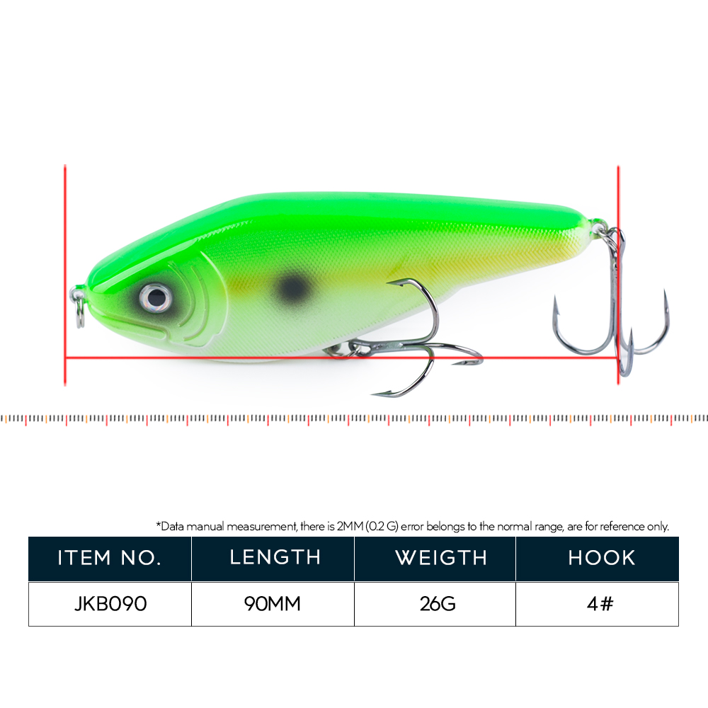 Hanlin NEW Glide Jerkbait 90mm – Fishing Lure Jerkbait Bewertung und Preis