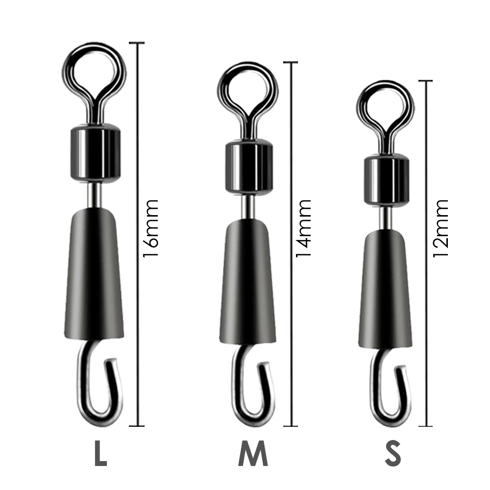 20/100Pcs Fishing Bearing Swiv – Fishing Lure Box Bewertung und Preis