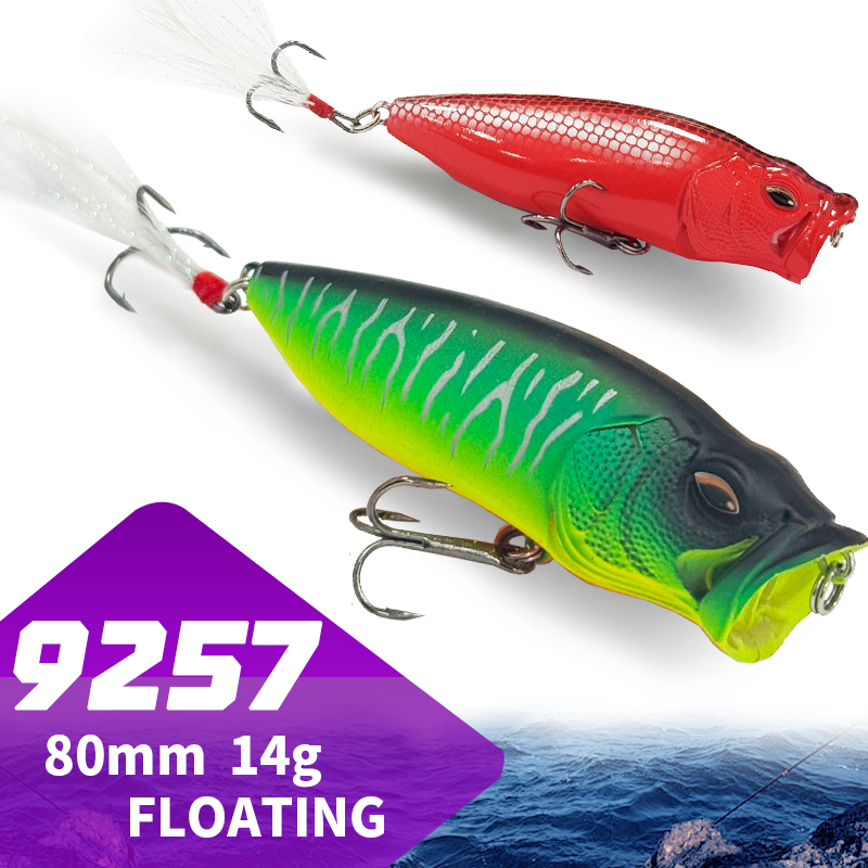 Popper Lure Topwater Bait 80mm – Fishing Lure Popper Bewertung und Preis