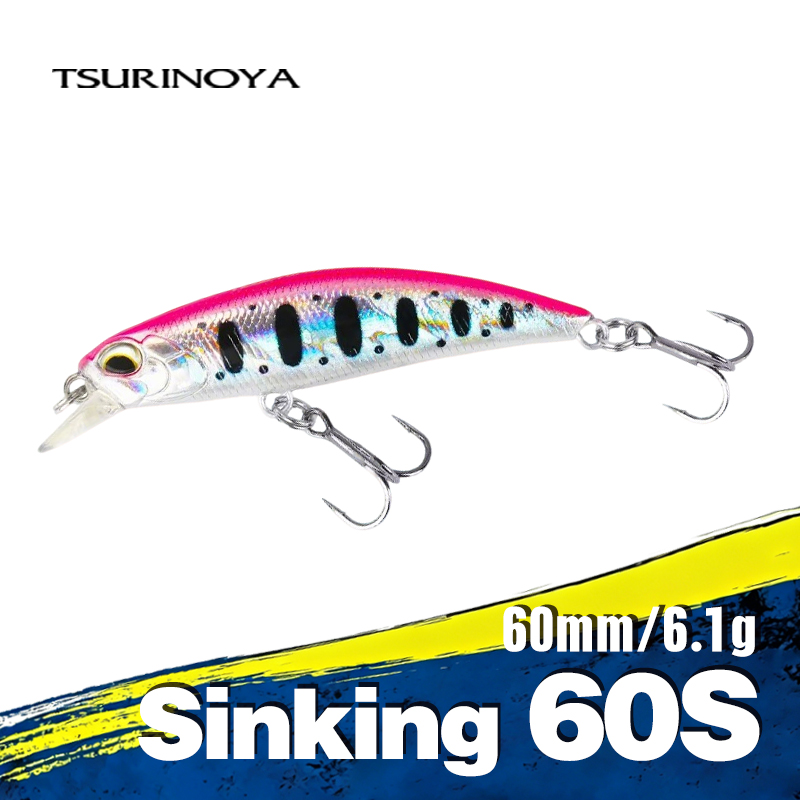TSURINOYA  Sinking Minnow 60S  – Fishing Lure Jerkbait Bewertung und Preis