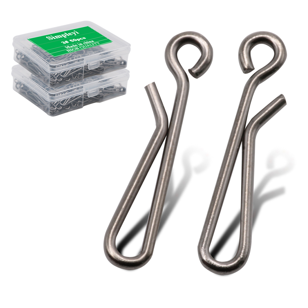 50pcs/box Bearing Lock Rolling – Fishing Lure Accessories Bewertung und Preis