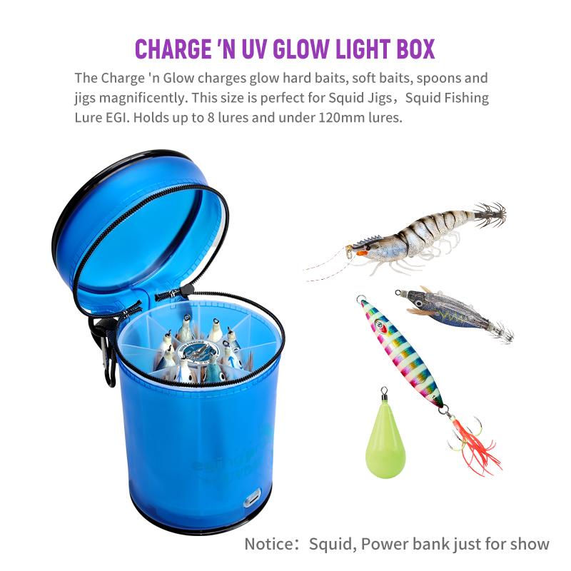 New Fishing Bags Lure UV Glow  – Fishing Lure Jig Bewertung und Preis