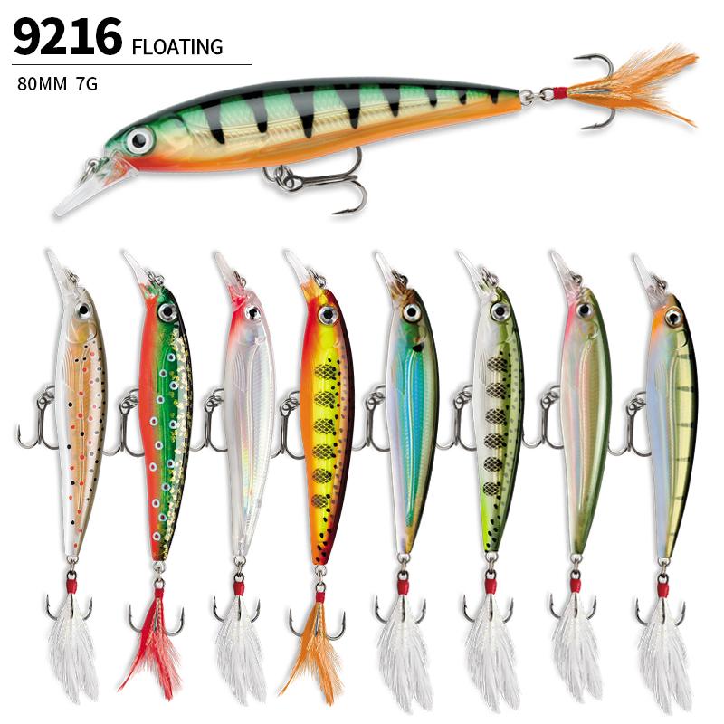 Floating Minnow Fishing Lures  – Fishing Lure Jerkbait Bewertung und Preis