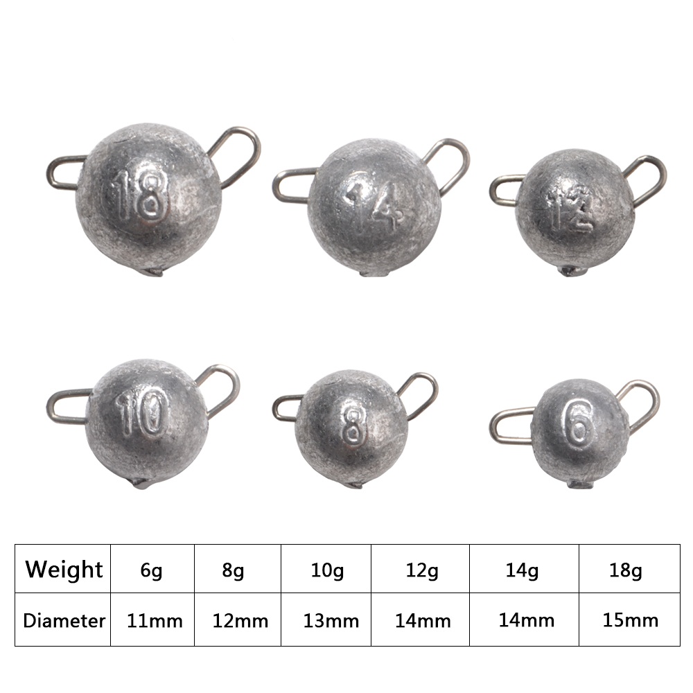 FTK 5pcs Supercontinent Sinker – Fishing Lure Jig Bewertung und Preis