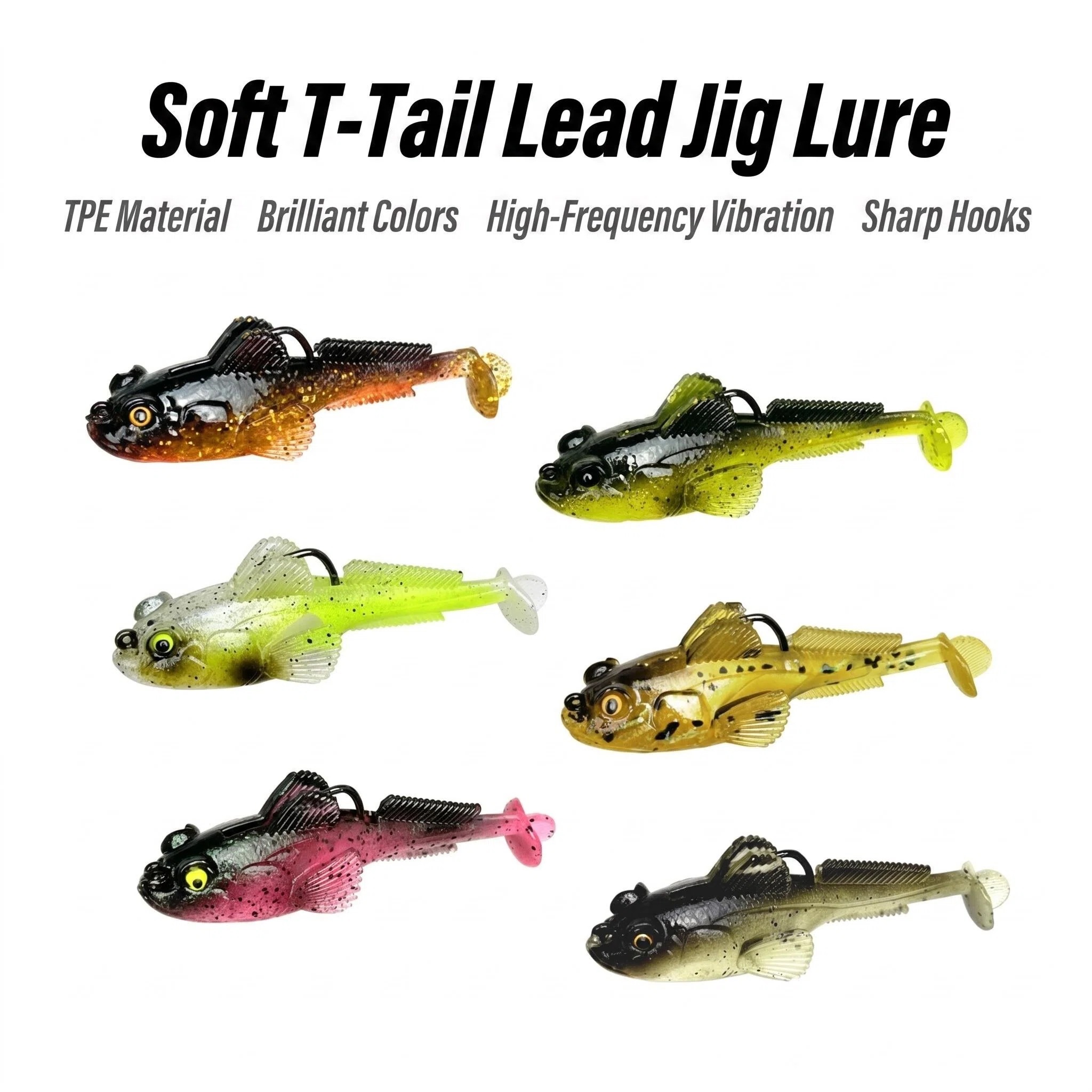 1pcs 10g13g18g Goby Lure Jig W – Fishing Lure Swimbait Bewertung und Preis