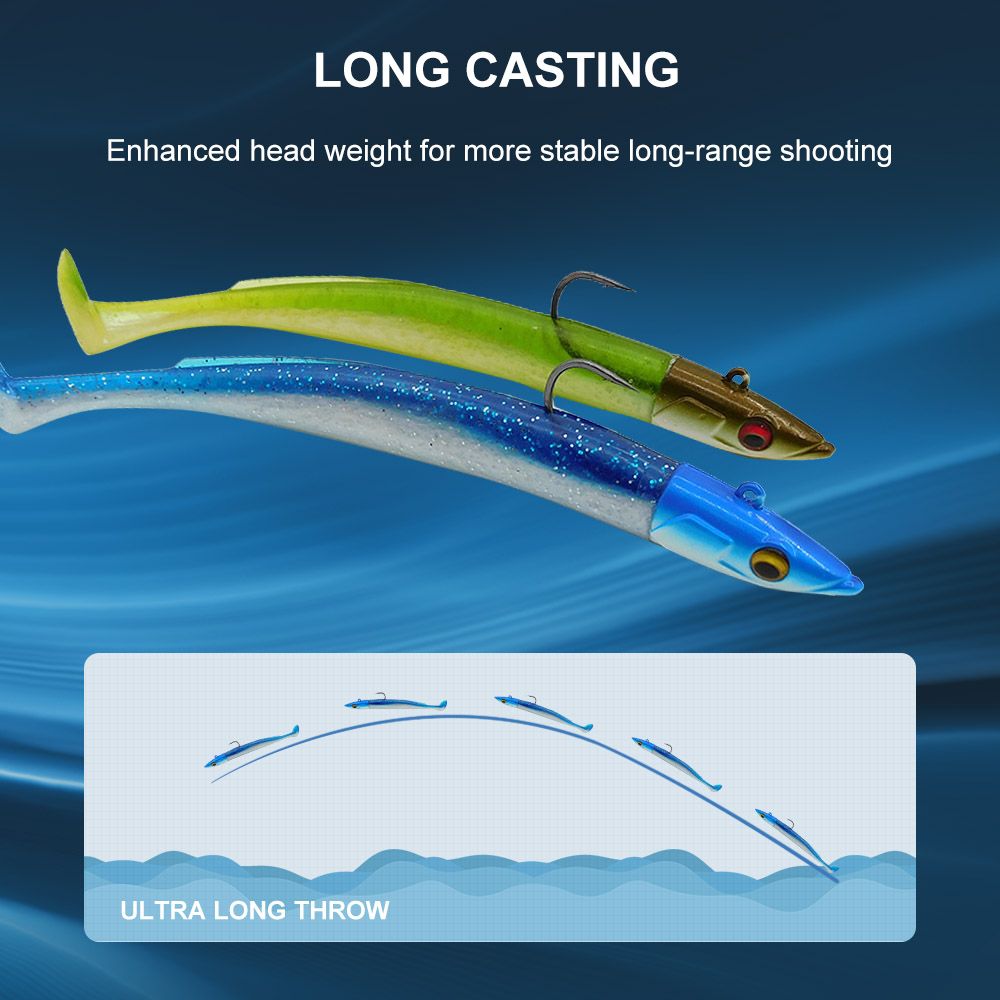 ESFISHING Fishing Lures Crazy  – Fishing Lure Soft Plastic Bewertung und Preis