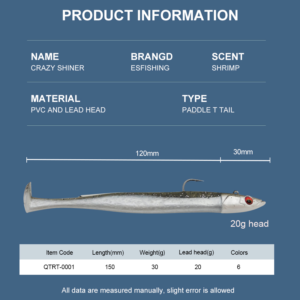 ESFISHING Fishing Lures Crazy  – Fishing Lure Soft Plastic Bewertung und Preis