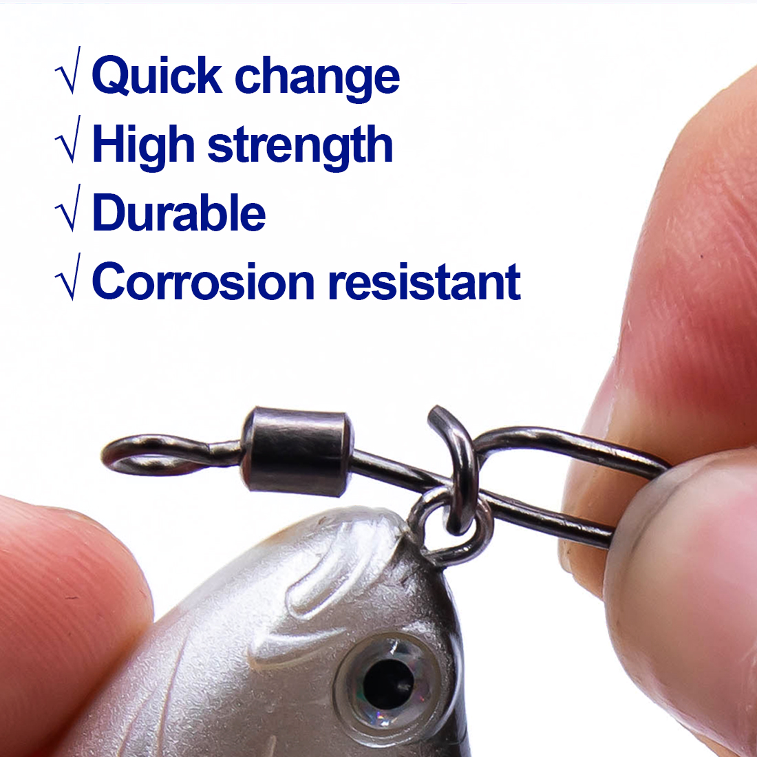 FishTrip Fishing Swivel Snap T – Fishing Lure Accessories Bewertung und Preis