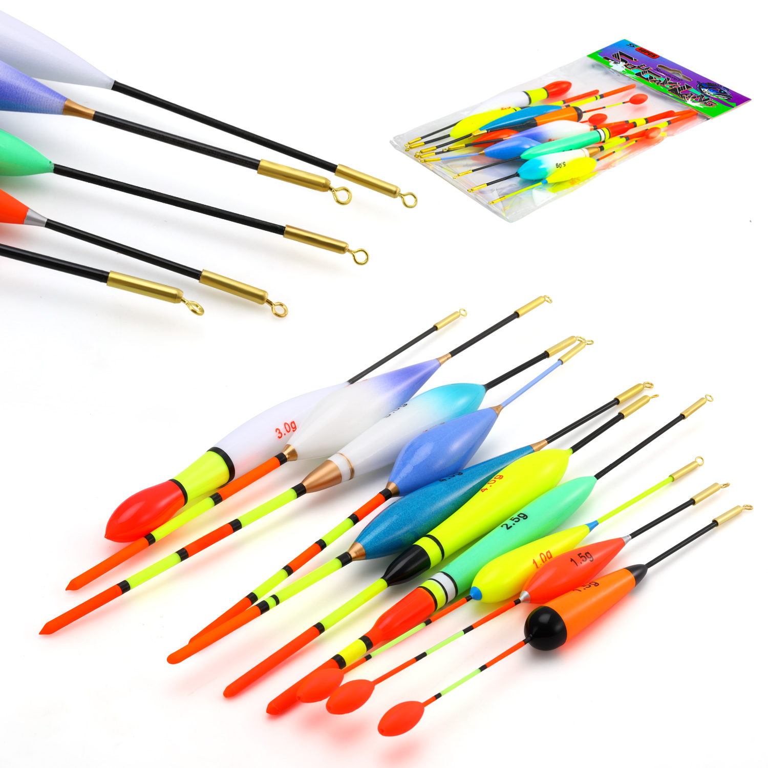 EVA Fishing Float Set 10pc 1.5 – Fishing Lure Topwater Bewertung und Preis