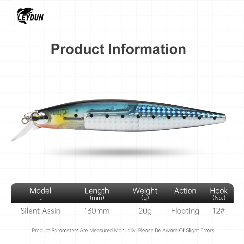 LEYDUN Floating Sea Bass Fishi – Fishing Lure Blade Bait Bewertung und Preis
