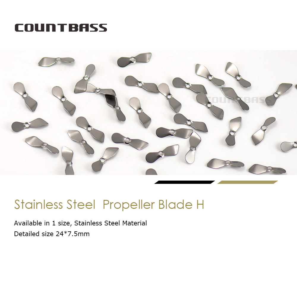 Countbass 50pcs Stainless Stee – Fishing Lure Blade Bait Bewertung und Preis